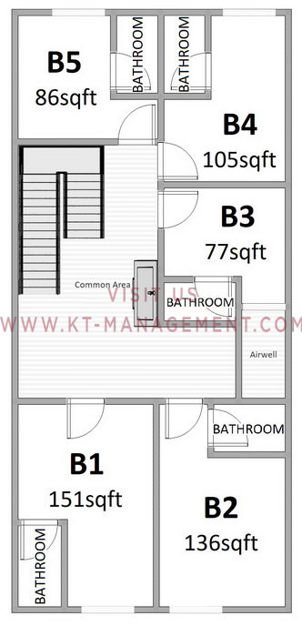 Oxford Second Floor Plan