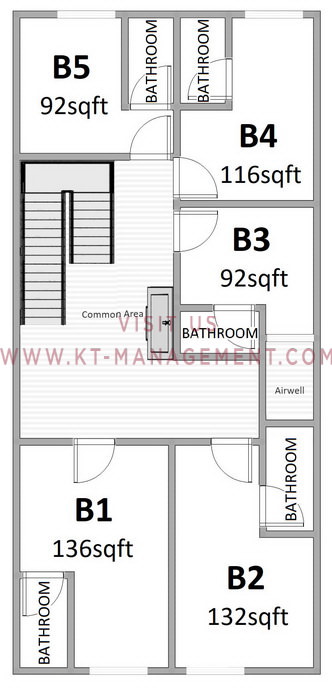 TsingHua Second Floor Plan